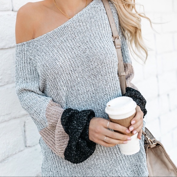 LAST‼️ Colorblock Sweater - Picture 2 of 8